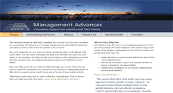 Desktop Screenshot of managementadvances.com